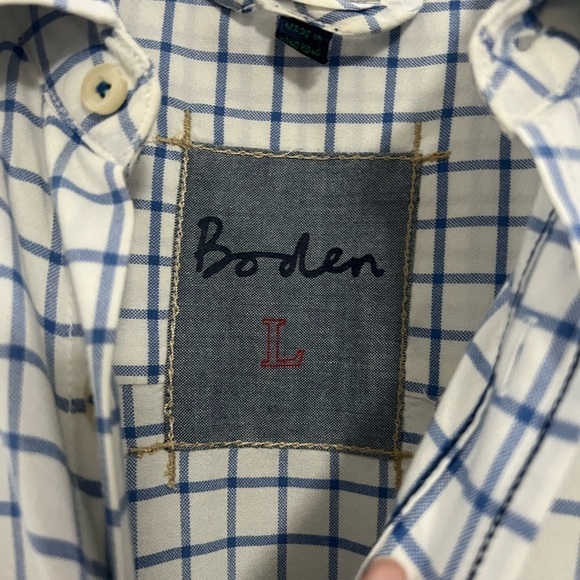 Boden Mens Button Down Size Large - Picture 4 of 5